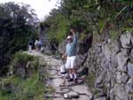 Peru - Inca Trail at Machu Picchu