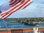 Martha's Vineyard- Seafood Shanty View of Chappaquiddick Ferry