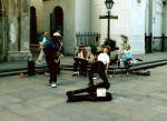 New Orleans French Quarter - Street Musician