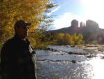 Sedona - David Singing Bear at a Vortex