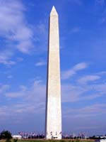 Washington Monument in Washington DC