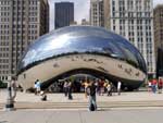 Chicago Cloud Gate Sculpture - The Bean